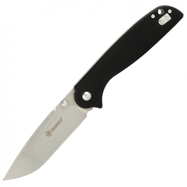 GANZO Нож складной G6803-BK рукоять G10 BLACK