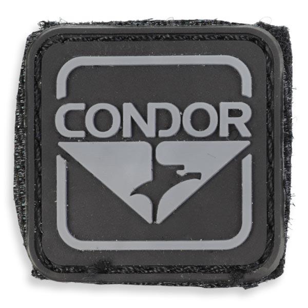 CONDOR Патч Emblem PVC BLACK/GREY
