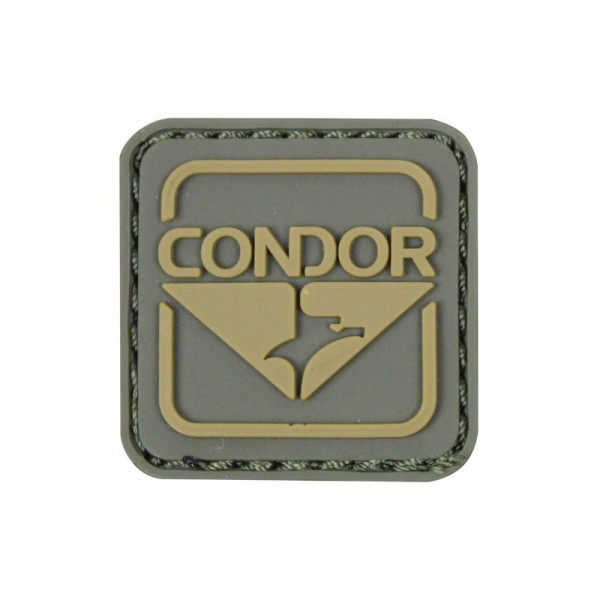 CONDOR Патч Emblem PVC  OD GREEN/BROWN